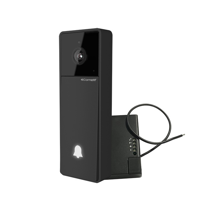 Serie Visto - Kit video campanello smart Wi-Fi, comunicazione smartphone, adattatore 12-33V