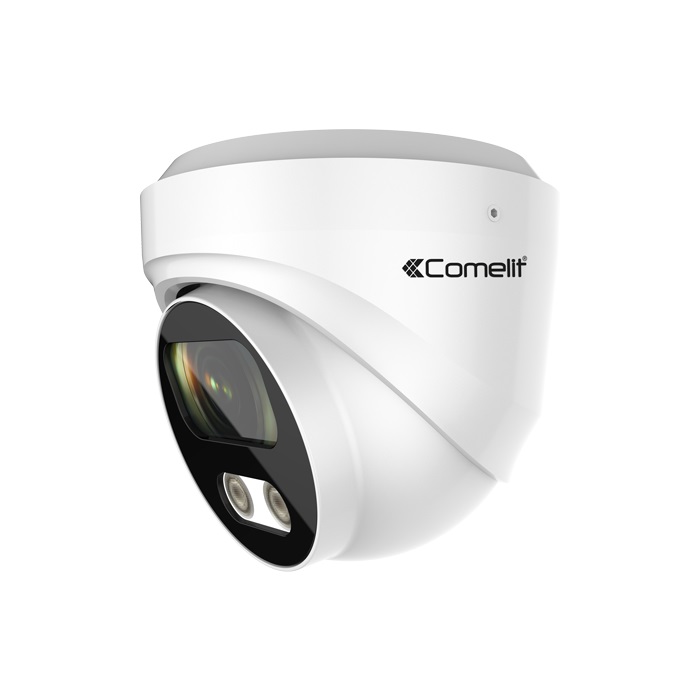 Serie Smart - Telecamera AHD minidome 5MP, ottica fissa 3.6mm, IR 20m, contenitore alluminio