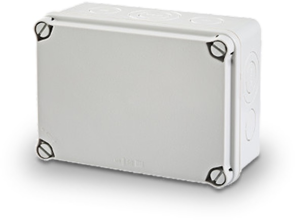 Attuatore radio I-TRADE 1x16A 3x6A portata 2km IP65 per sistemi sicurezza EN50131