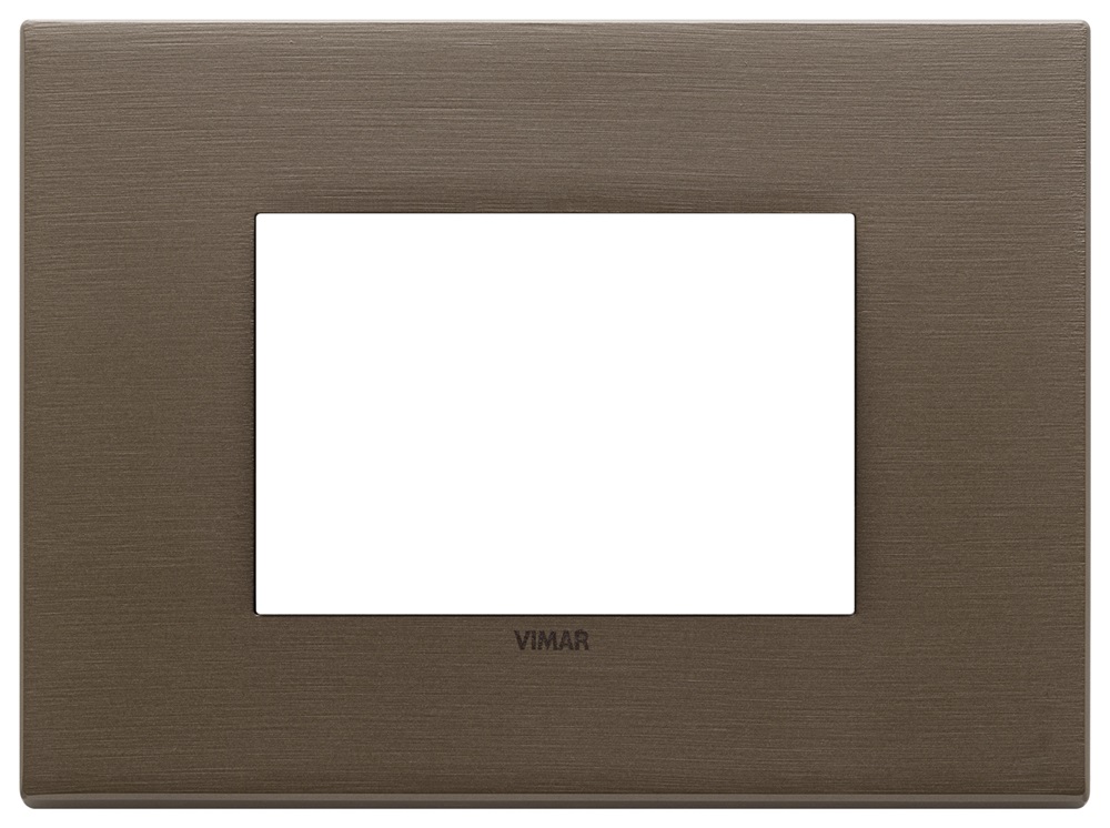 PLACCA 3M BRONZO SCURO SPAZZOLATO