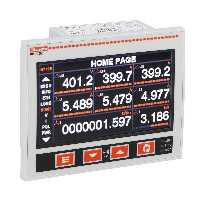 MULTIPLO PANNELLO DISPLAY GLCD COLORATO INTERFACCIA RS485 INDUSTRIALE