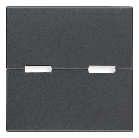 TASTO 2M NEUTRO PULS. BASCULANTI GR