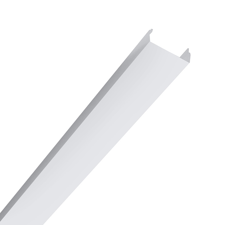 Schermo diffusore opale alto 2 metri per strip LED profilo alluminio estruso illuminazione interna