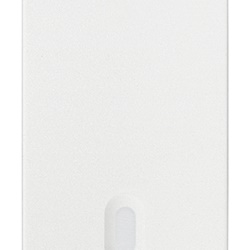 Deviatore 1P 10AX 250V illuminabile tasto sostituibile bianco uso domestico
