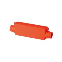 Filtro esterno linea 25mm rosso per rivelatori aspiranti, ambienti contaminati, elementi filtranti sostituibili periodicamente