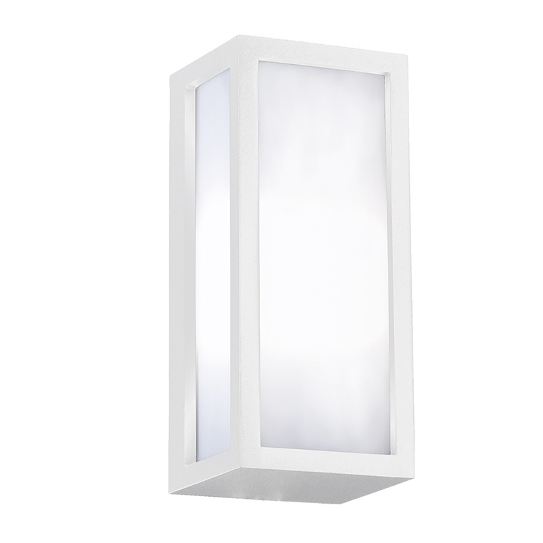 Applique esterno IP55 resistente alluminio verniciato attacco E27 per lampadine LED