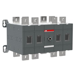 Sezionatore manuale 1250A 4 poli commutazione I-0-I per controllo circuiti elettrici industriali e civili