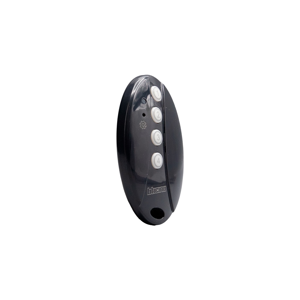 Telecomando remoto L.NOW 4 tasti wireless con codifica rolling code 128 bit per controllo dispositivi elettrici a distanza