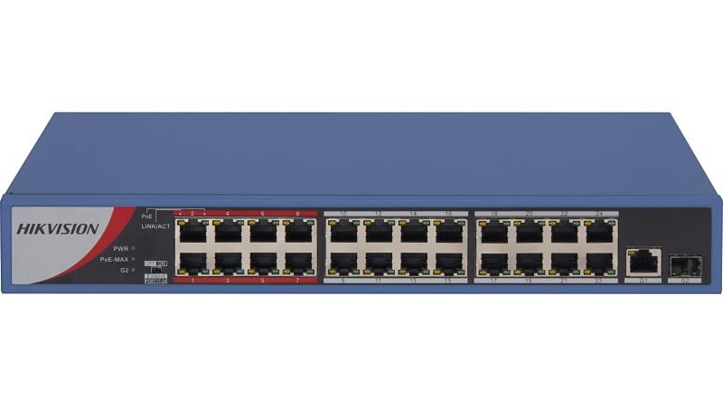 Switch PoE 26 porte 24 PoE 230W 100Mbps 1Gbps aziendale espandibile rete