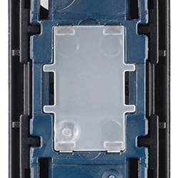 Meccanismo interruttore 1P 10AX 250V assiale illuminabile per lampade con alimentatore integrato