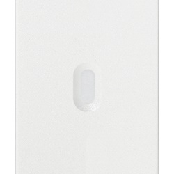 Deviatore 1P 10AX assiale illuminabile bianco per impianti elettrici residenziali