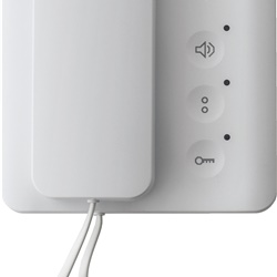 Citofono a cornetta AGT A200 EVO S2 3 tasti apertura porta 6 chiamate intercom installazione parete sistema 200