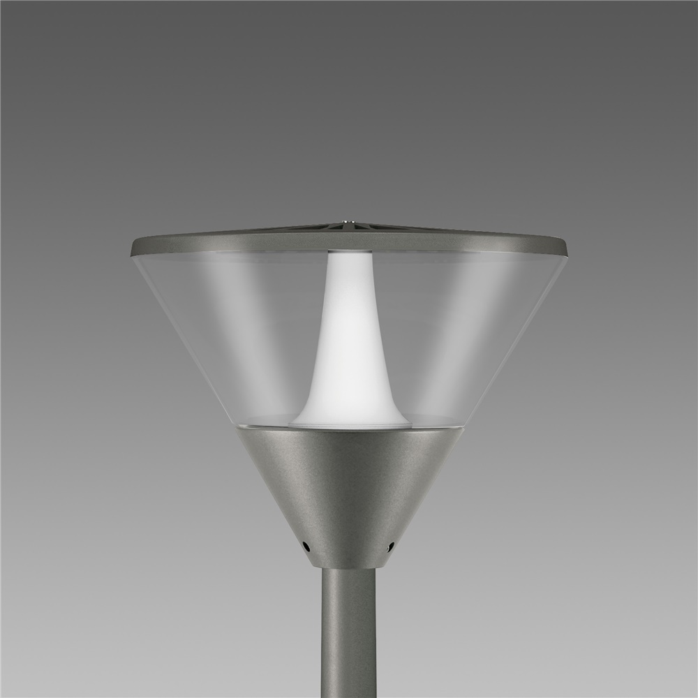 Lampada LED 57W 3000K Grigia Esterno IP65 Parco Giardino