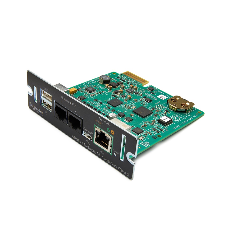 Scheda gestione rete NMC3 monitoraggio UPS CEI0-16 connettività Gigabit Ethernet