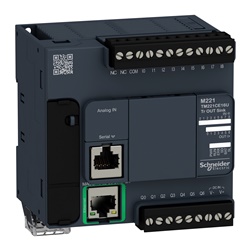 Controllore 9IN 7OUT transistor NPN Ethernet M221