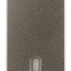Interruttore 1P 10AX Metal illuminabile tasto sostituibile per lampade max 100W IEC 60669-1:2017