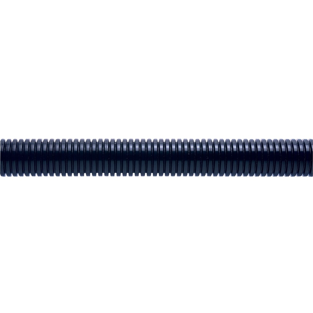 Guaina leggera poliammide 21mm 50m protezione cavi elettrici nera