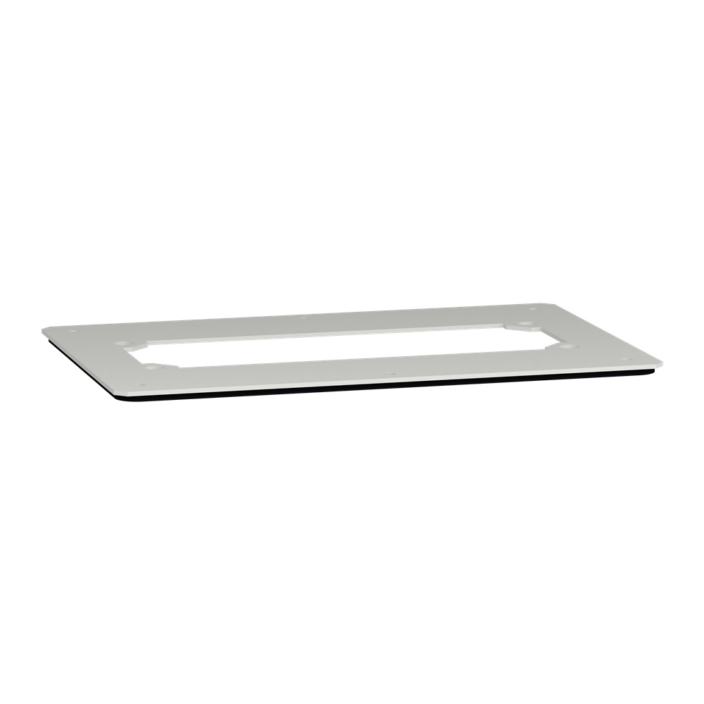 Supporto PPC L300 lamiera acciaio IP55 per armadi PrismaSeT larghezza 600/300mm