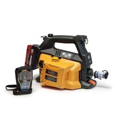 Pompa oleodinamica isolata batteria 700 bar radiocomandata con innesto rapido I38-F per spazi angusti
