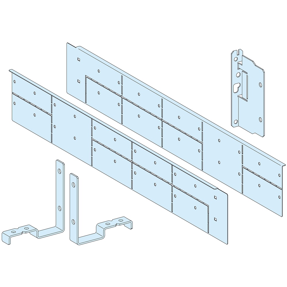 Schermo V per cassetta G protezione IP30/43 partizione verticale per armadi PrismaSet G fino 33 moduli