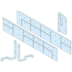 Schermo V per cassetta G protezione IP30/43 partizione verticale per armadi PrismaSet G fino 33 moduli