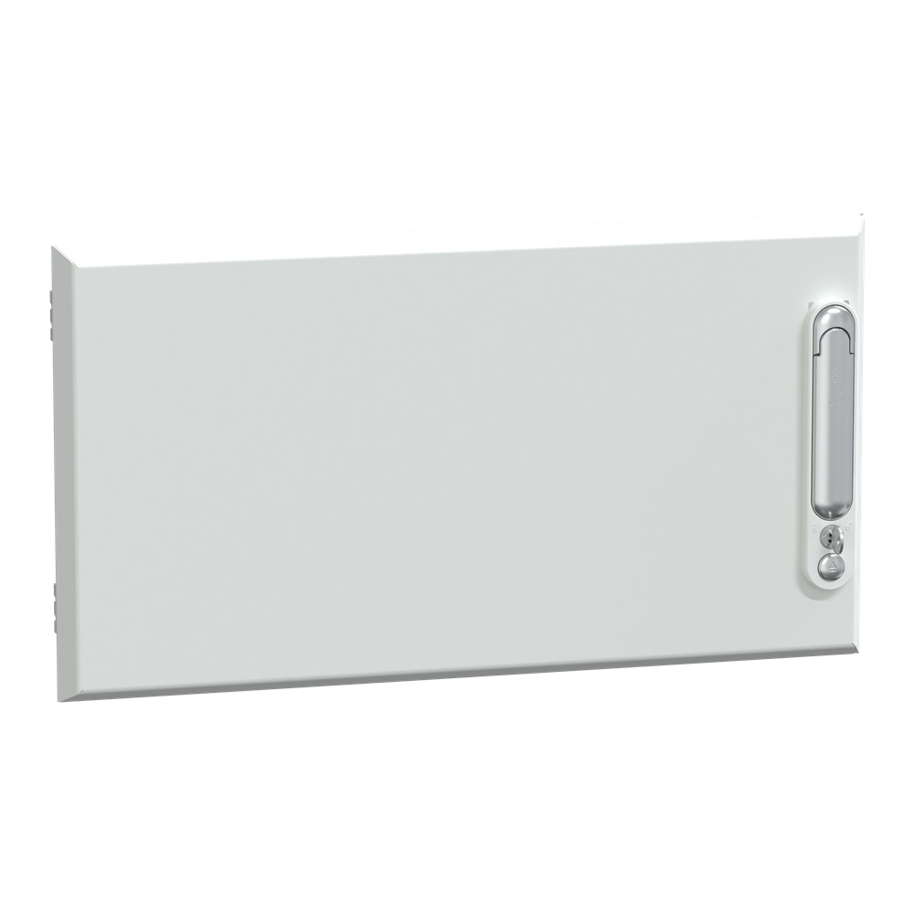 Porta piena 6M PrismaSeT G acciaio RAL 9003 IP30/4X serratura chiave armadio elettrico
