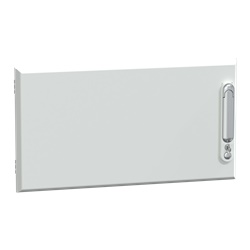 Porta piena 6M PrismaSeT G acciaio RAL 9003 IP30/4X serratura chiave armadio elettrico