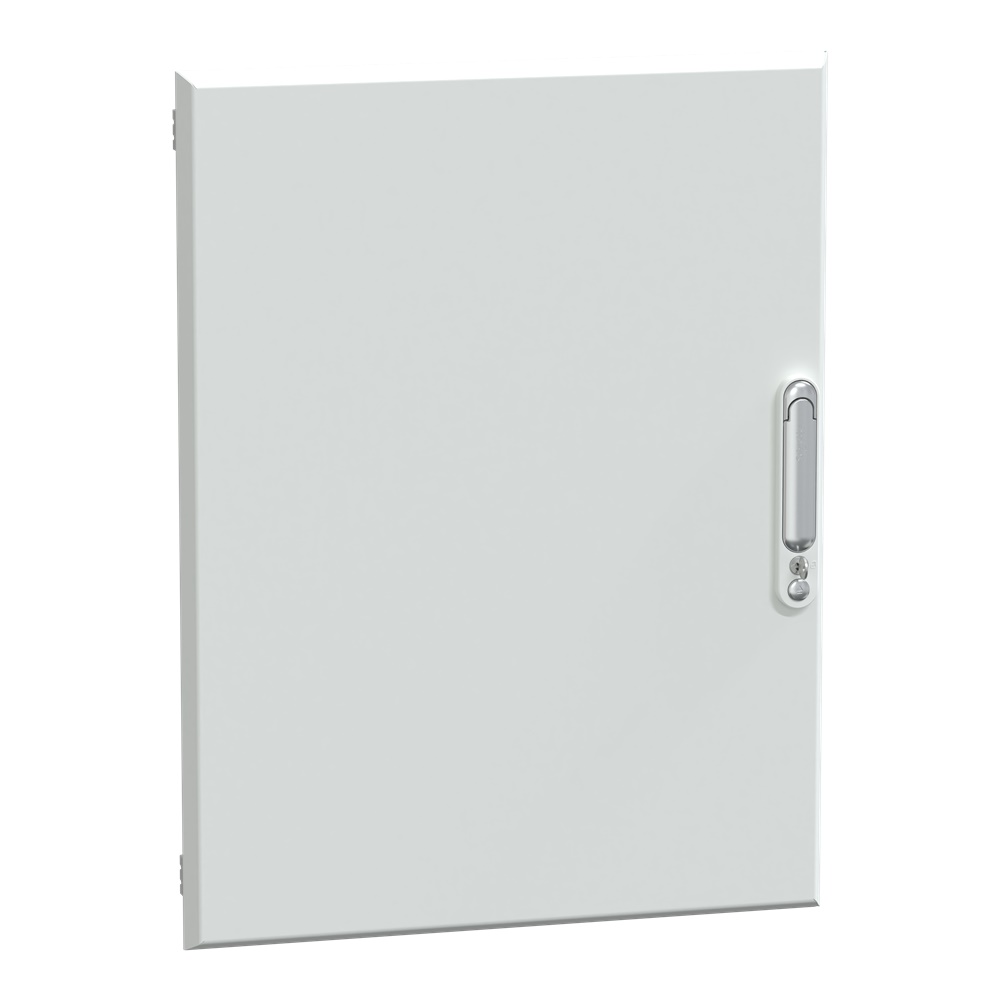 Porta piena 15M PrismaSeT G acciaio RAL 9003 IP30 per armadio con serratura chiave