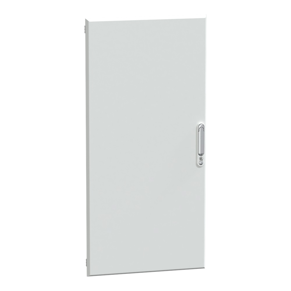 Porta piena 24M PrismaSeT G acciaio RAL 9003 IP30/4X apertura 130° serratura chiave armadi elettrici