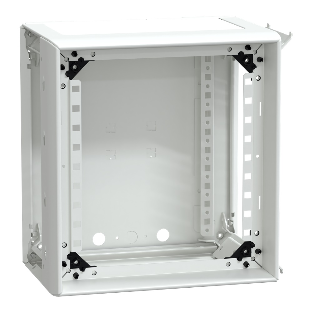 Canalina L300 PrismaSet G6M condotto armadio bianco RAL 9003 apertura 130°