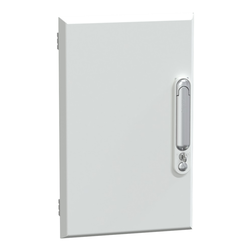 Porta piena lamiera acciaio RAL 9003 300x480 mm IP30/4X per armadio PrismaSeT G