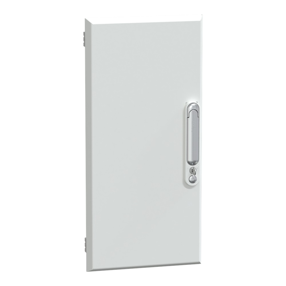 Porta canalina 12M PrismaSeT G in lamiera acciaio RAL 9003 IP30/4X per armadi elettrici