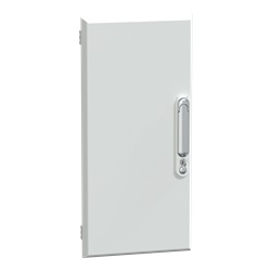 Porta canalina 12M PrismaSeT G in lamiera acciaio RAL 9003 IP30/4X per armadi elettrici