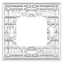 SUPPORTO RADIO PLACCA 2M BIANCO