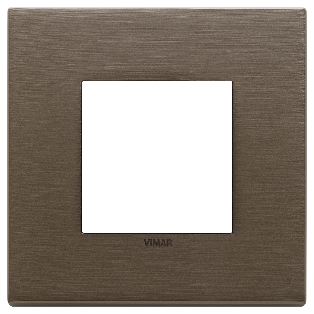 PLACCA 2M BRONZO SCURO SPAZZOLATO