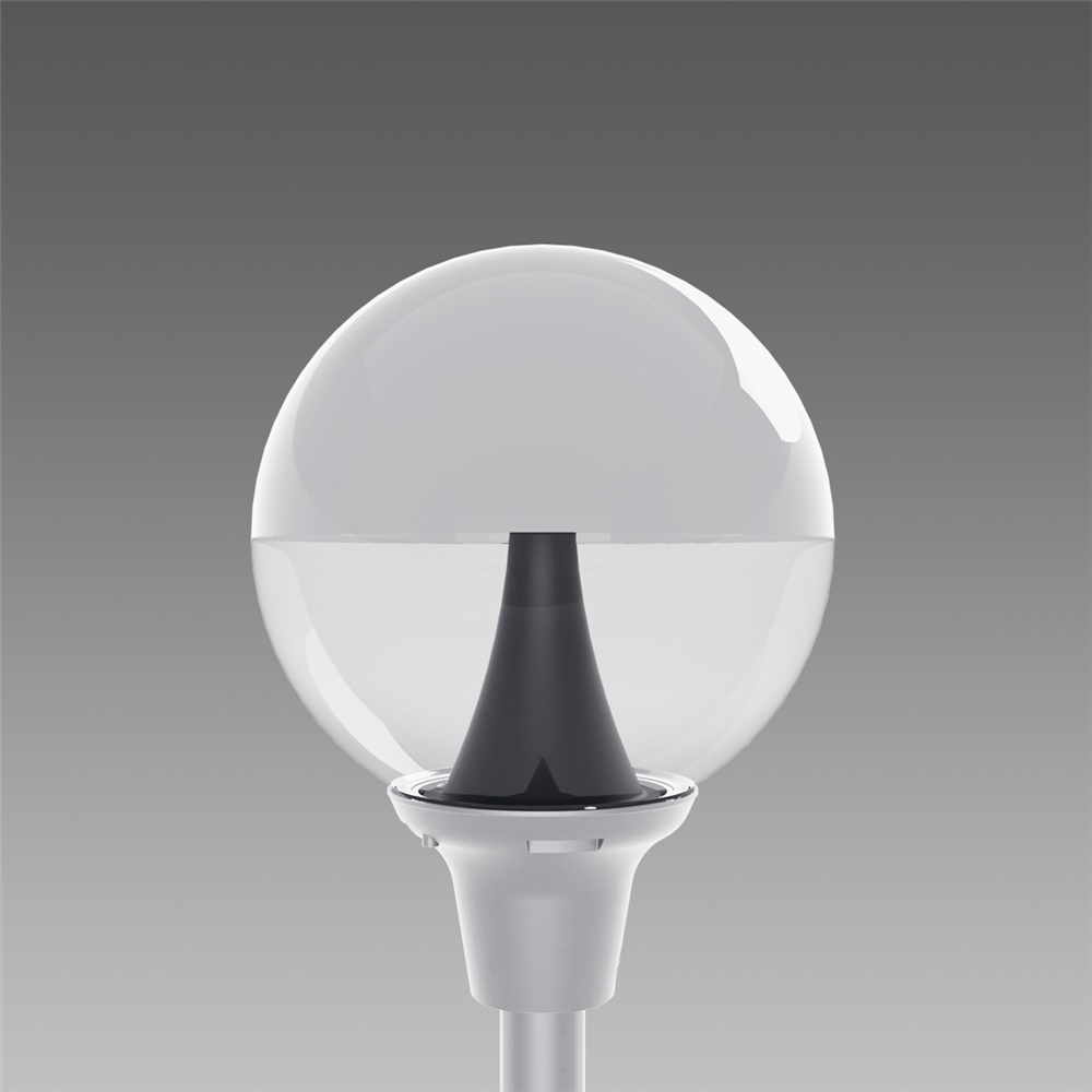 Globo LED 20W 1380lm IP65 anti-inquinamento esterno grigio