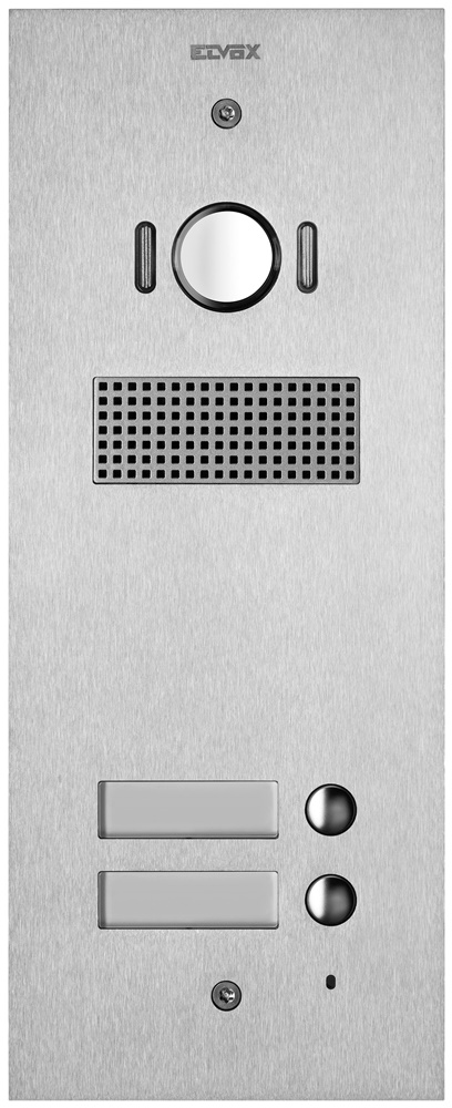 PLACCA STEELY 2F+ A/V 2 PULS. ACCIA