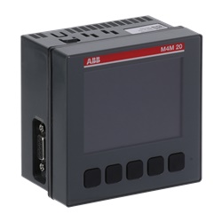 Analizzatore rete M4M 20 Profibus con 2 uscite digitali, Bluetooth, alimentazione 48-240V AC/DC per monitoraggio industriale