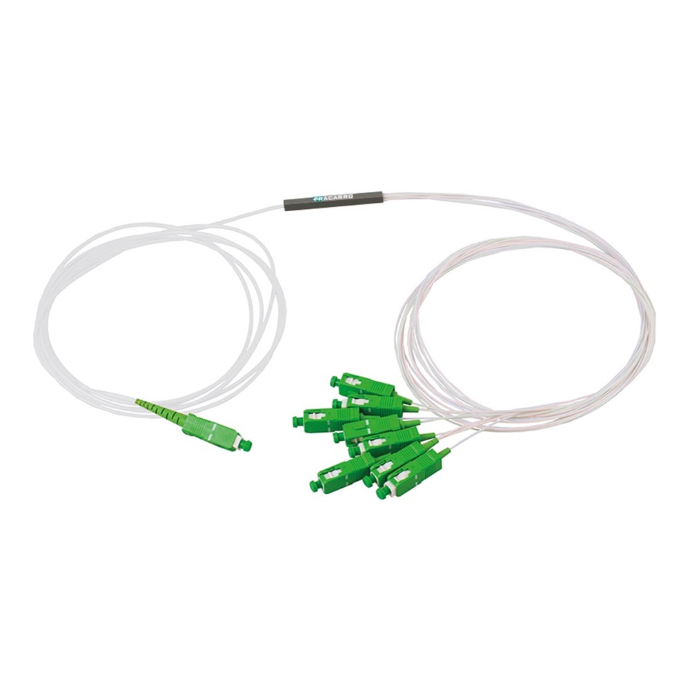 PLC 1x8 mini splitter ottico SC/APC per distribuzione FTTH