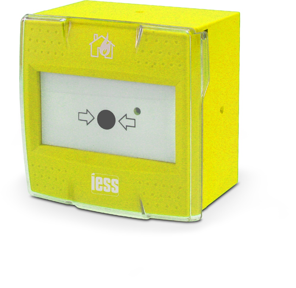 PULSANTE CONV. A PRESSIONE GIALLO R