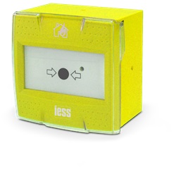 PULSANTE CONV. A PRESSIONE GIALLO R