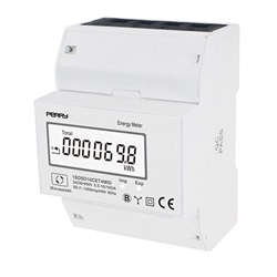 CONTATORE ENERGIA TRIFASE 4DIN MID