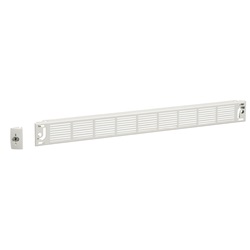 Piastra frontale ventilazione IP30 1M