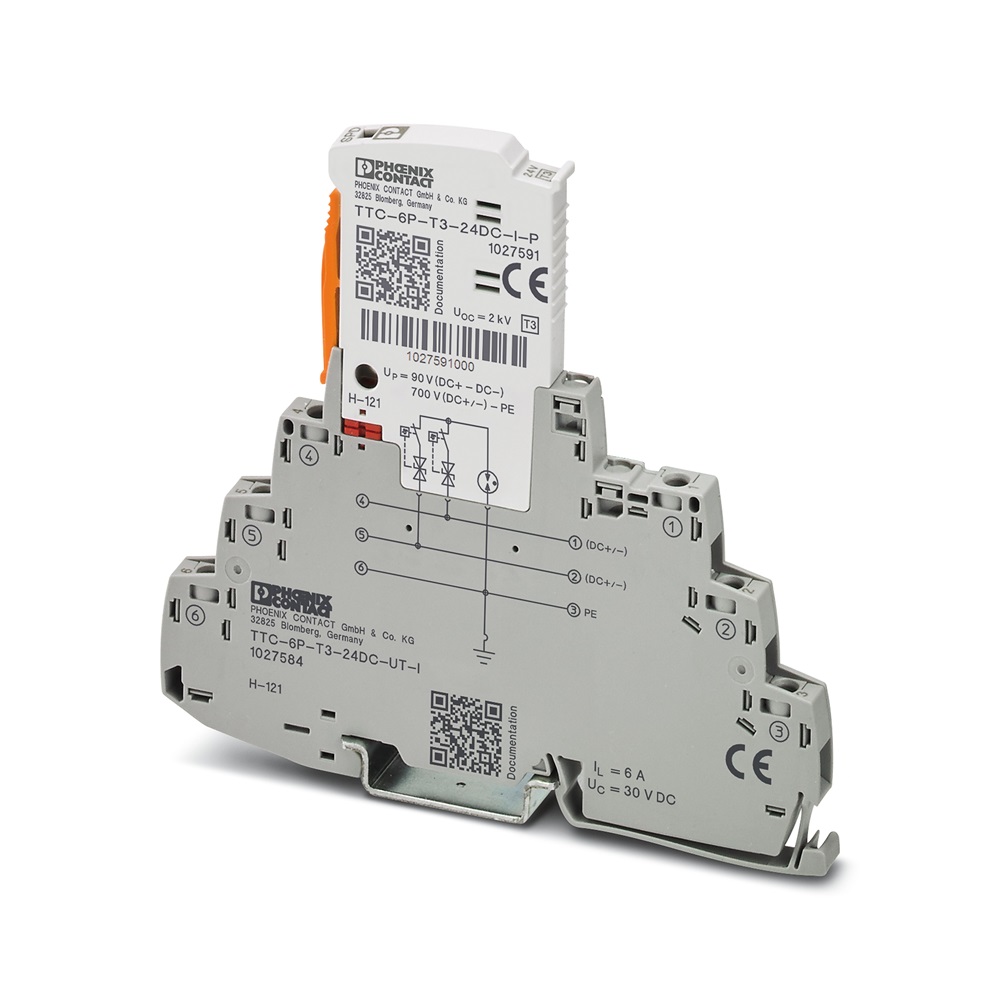 TTC-6P-T3-24DC-UT-I SCARICATORE TIP