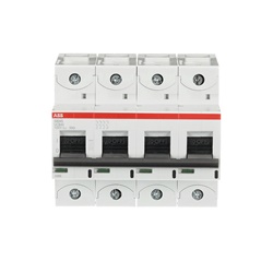 Interruttore automatico miniaturizzato 4 poli 40A B caratteristica 50kA 250VDC alta prestazione