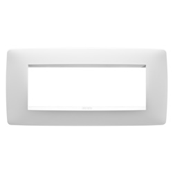 PLACCA ONE - IN TECNOPOLIMERO VERNICIATO - 6 POSTI - BIANCO SATINATO - CHORUSMART