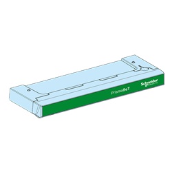 Tetto verde G IP30 piastra lamiera acciaio bianco 300mm per armadi PrismaSeT G