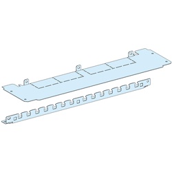 Piastra passacavi PPC zoccolo armadio PrismaSeT G acciaio bianco 600 mm IP31/IP43
