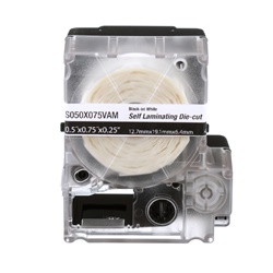 MP CASSETTE, SELF-LAMINATING LABEL,
