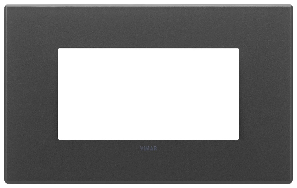 PLACCA 4M NERO SATINATO